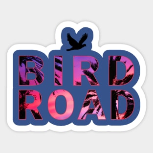 Bird Road Podcast Sticker